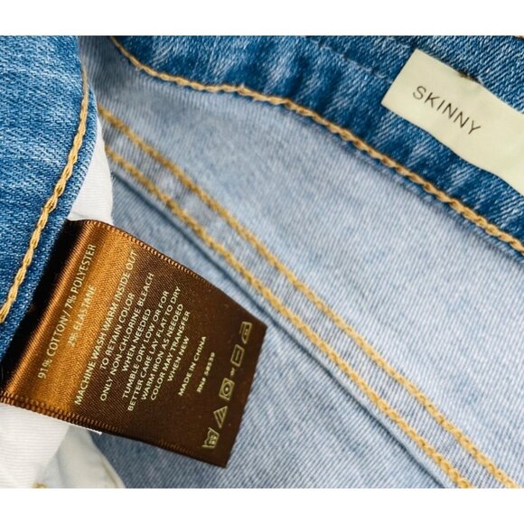 Kut From The Kloth Womens Skinny Jeans Size 0S Light Wash - Picture 3 of 7